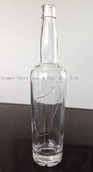 Vysoké jasně bílý láhev 700ml (4125#)